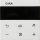 GIRA Raumtemperaturregler S3000 RTR Display System 55 Reinwei&szlig;