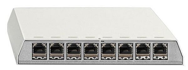 RUTENBECK Patchpanel PP-Cat.6A iso-8 Ap rw