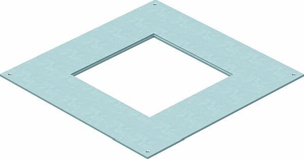 OBO Montagedeckel DUG350-3/4 350-2/3 f&uuml;r GES4 383x383mm