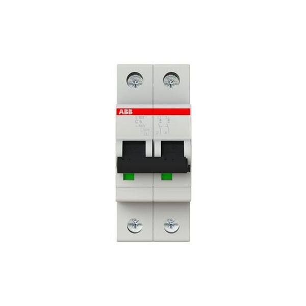 ABB Leitungsschutzschalter S202-C6 C6A 2polig 6kA