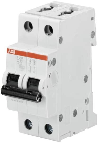 ABB Leitungsschutzschalter S202-C2 C2A 2polig 6kA