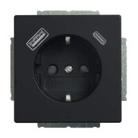 BUSCH-JAEGER USB-Steckdose SCHUKO 20 EUCB2USBAC-885 A+C