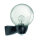 ESYLUX Wandleuchte LB24 AL MONZA WL TR MD sw