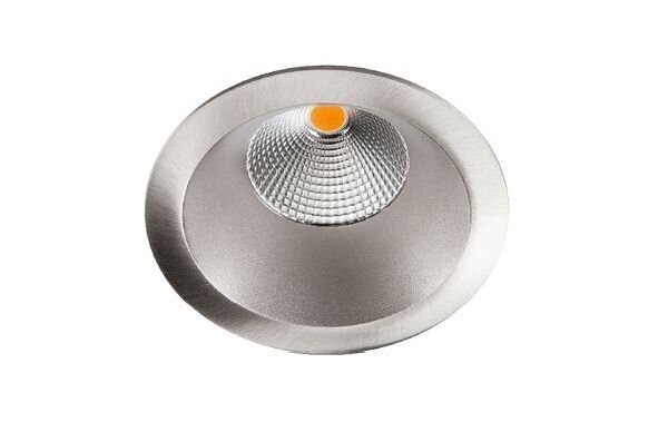 SG Leuchten LED-Deckeneinbaustrahler LB24 Junistar Soft geb. Stahl 9W 3000K