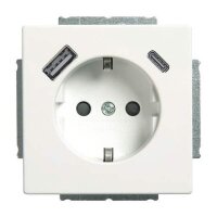BUSCH-JAEGER USB-Steckdose SCHUKO 20 EUCB2USBAC-884 A+C