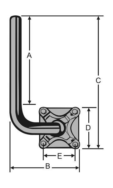 KATHREIN SAT-Wandhalter ZAS 63