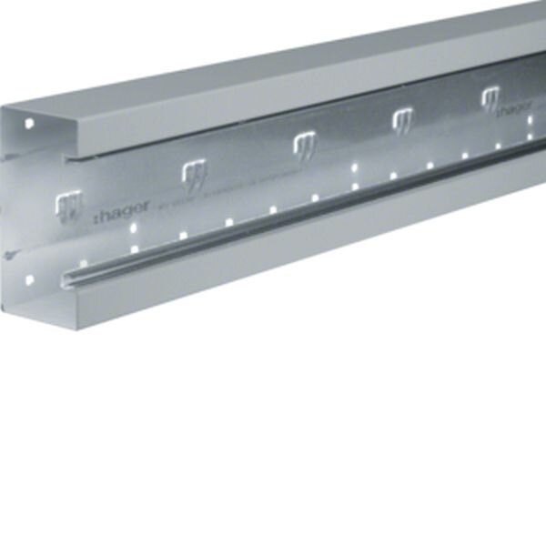 HAGER TEHALIT Br&uuml;stungskanalunterteil BRS651301VERZ 70x130 verzinkt Stahlbl.