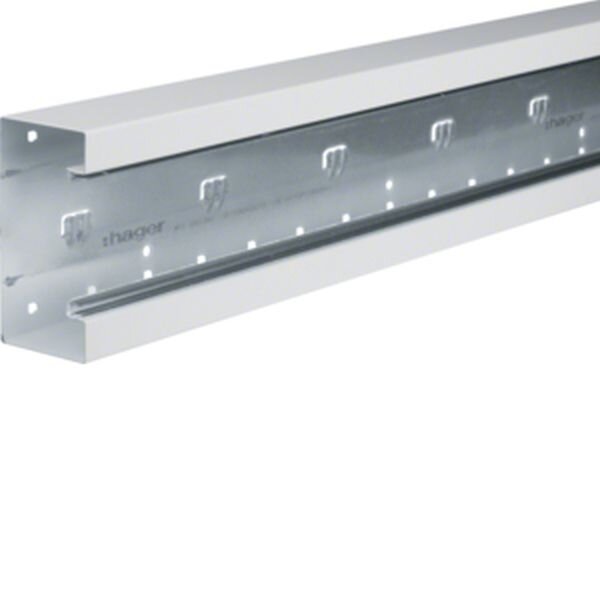 HAGER TEHALIT Br&uuml;stungskanal Unterteil BRS6513019016 68x130mm 80mm v-wei&szlig;