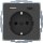 BERKER Steckdose SCHUKO 48046086 USB A-C Q.1/Q.3 ant. samt lack.