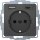 BERKER Steckdose SCHUKO 48041606 USB A-C B.3 anthrazit matt