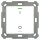 MDT Taster Light 55 1f. RGBW reinwei&szlig; gl. Schalten