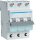 HAGER Leitungsschutzschalter MCS310 3polig C10A 6kA QC 3M