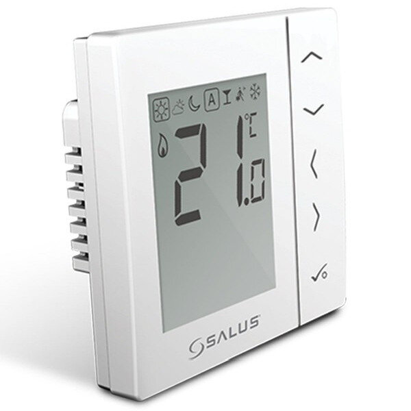 SALUS CONTROLS Raumthermostat VS35W Digital  230V UP-Einbau wei&szlig;