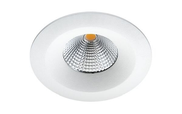 SG Leuchten LED-Deckeneinbaustrahler LB24 Uniled Isosafe AT ws-matt 7W 3000K IP65