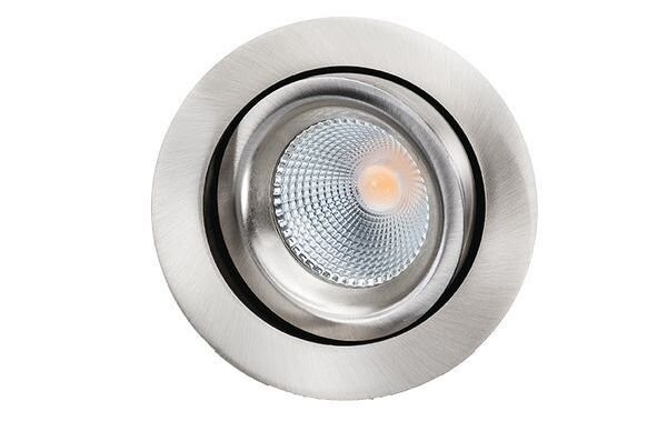 SG Leuchten LED-Deckeneinbaustrahler LB24 Junistar Lux geb. Stahl 7W 560lm 3000K