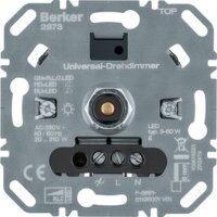 BERKER Universal-Drehdimmer 2973 R L C LED Lichtsteuerung