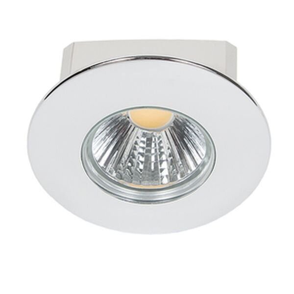 NOBILE LED-Deckeneinbaustrahler A 5068 T Flat chrom-matt 8W 940 38&deg; dim