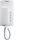 HAGER ELCOM Audio-Haustelefon BHT-200 i2-BUS weiss