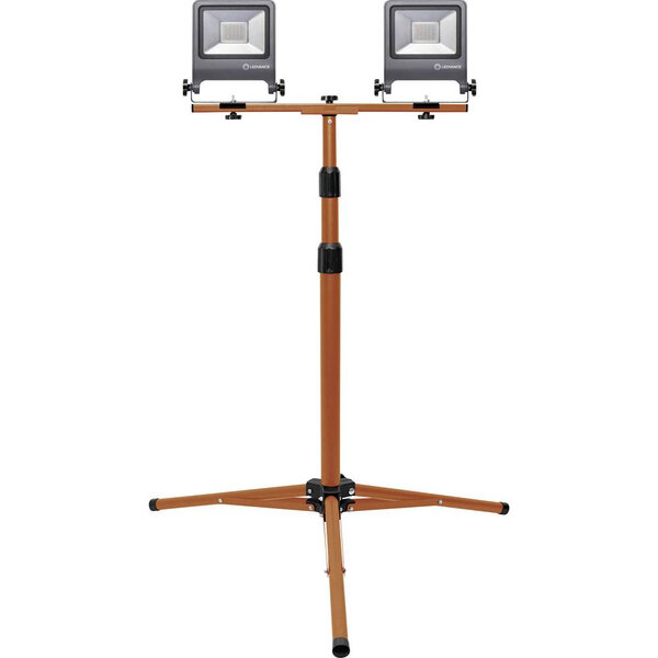 LEDVANCE LED-Baustellenstrahler LB24 WORK 2x30W 4000K 3POD 5400lm schwarz