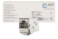 METZ CONNECT Modulbuchse E-DATmodul Cat.6A Buchse/12