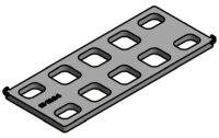 SL RACK Unterlegplatte 2 mm f. Dachhaken