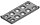 SL RACK Unterlegplatte 2 mm f. Dachhaken