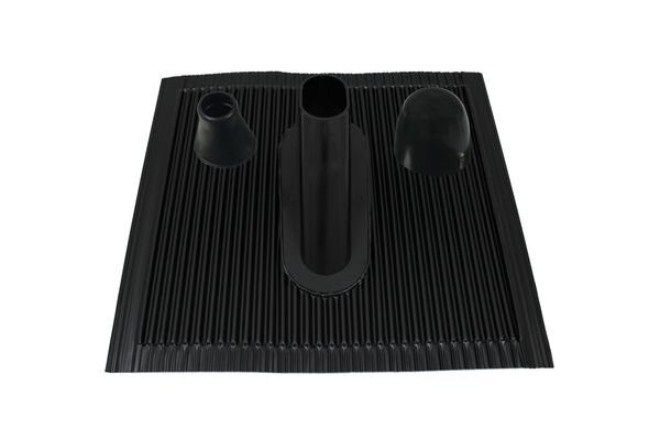 TELEVES Montageset SPAZ48SK SPAHA48 Aluziegel schwarz MK Ka