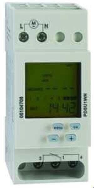 PROT Wochen-Zeitschaltuhr PDSU1WN Digital Basic