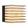 NORDLUX LED-Wandleuchte LB24 Fluctus 13 Black