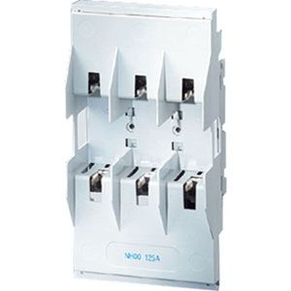 HENSEL Sicherungsunterteil NH-00 125A 3polig f&uuml;r Montageplatte