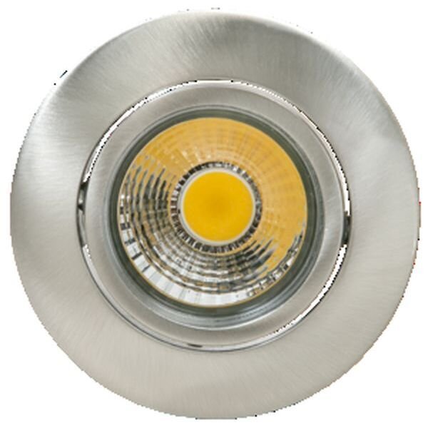 NOBILE LED-Deckeneinbaustrahler LB24 A 5068 T Flat nickel-geb 8W 930 38&deg; dim