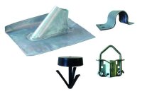 PROT Set PAM Bleiziegel Mastschelle Mastfuss