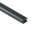NIEDAX Kantenschutzband schwarz mit Stahlauflage PVC-weich
