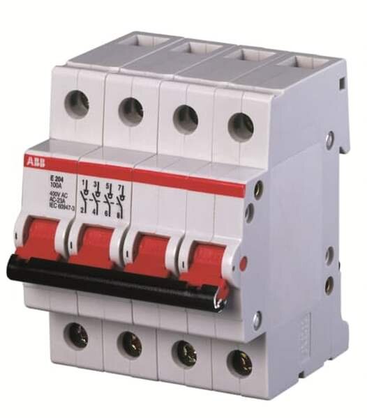 ABB Ausschalter E204/63r 63A 4S