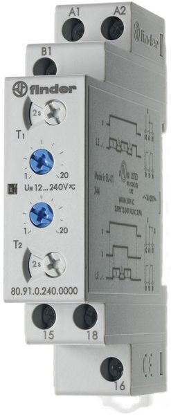 FINDER Taktgeber 80.91.0.240.0000 asymmetrisch