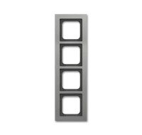 BUSCH-JAEGER Abdeckrahmen 1724-270 4fach platin