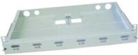 Paschke Datensysteme 19 1HE Spleissbox RAL7035 ausz. mit...