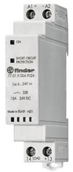 FINDER Relais mit 1 SSR-Kontakt 15 A/16 bis 32 V DC