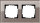 GIRA Rahmen 0212122 2fach Esprit Glas Umbra
