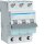 HAGER Leitungsschutzschalter MBS310 3polig B10A 6kA QC 3M