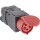 PC ELECTRIC &Uuml;bergangs-Steckvorrichtung IP44 9437420 CEE Kuppl. (16A-32A)