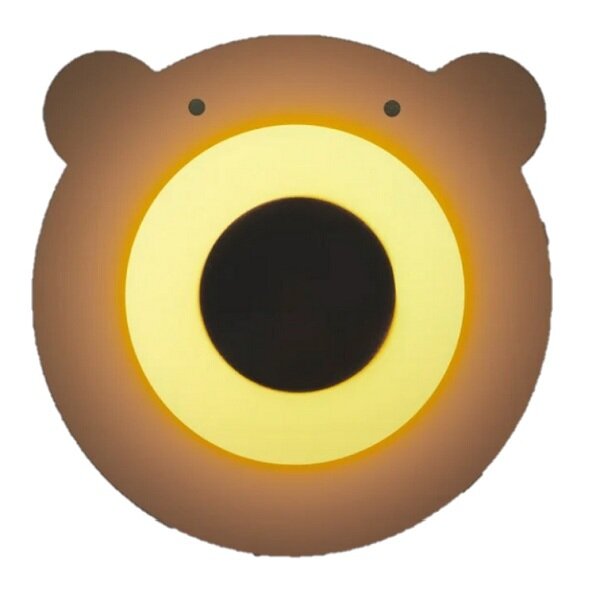 NORDLUX Wandleuchte LB24 Bruna Bear Brown