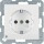 BERKER Steckdose SCHUKO 41098989 mit LED-Orientierungslicht  polarweiss gl&auml;nzend