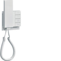 HAGER ELCOM Audio-Haustelefon AP 2Draht polarweiss...