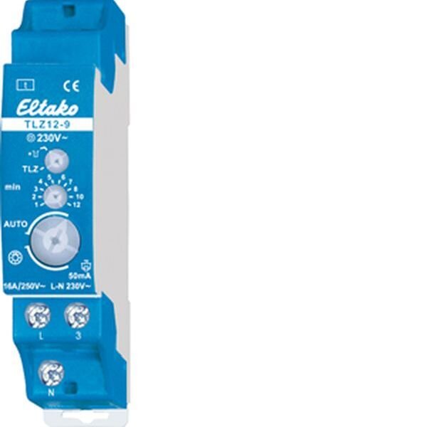 ELTAKO Treppenlicht-Zeitschalter TLZ12-9 LED/ESL bis 200W 1S 16A/250VAC