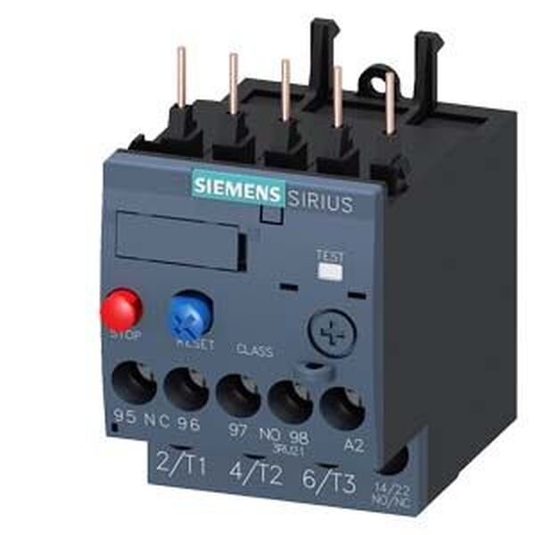 SIEMENS &Uuml;berlastrelais 3RU2116-1AB0 1,1-1,6A f&uuml;r Motorschutz