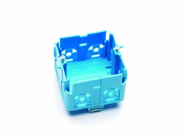 OBO Ger&auml;teeinbaudose BK GD blau f&uuml;r Br&uuml;stungskanal SIGNO
