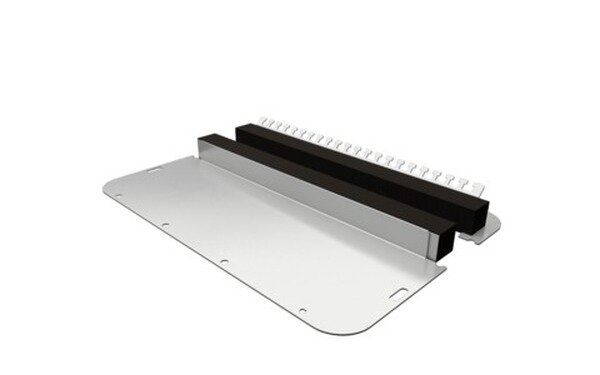RITTAL Metall-Flanschplatte f. AX elastischem Klemmprofil Gr&ouml;&szlig;e 6