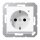 JUNG Steckdose SCHUKO A1520-OWWLNW mit LED-Licht mit erh. BS