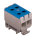 POLLMANN Universalklemme UK 50/2N blau 2polig